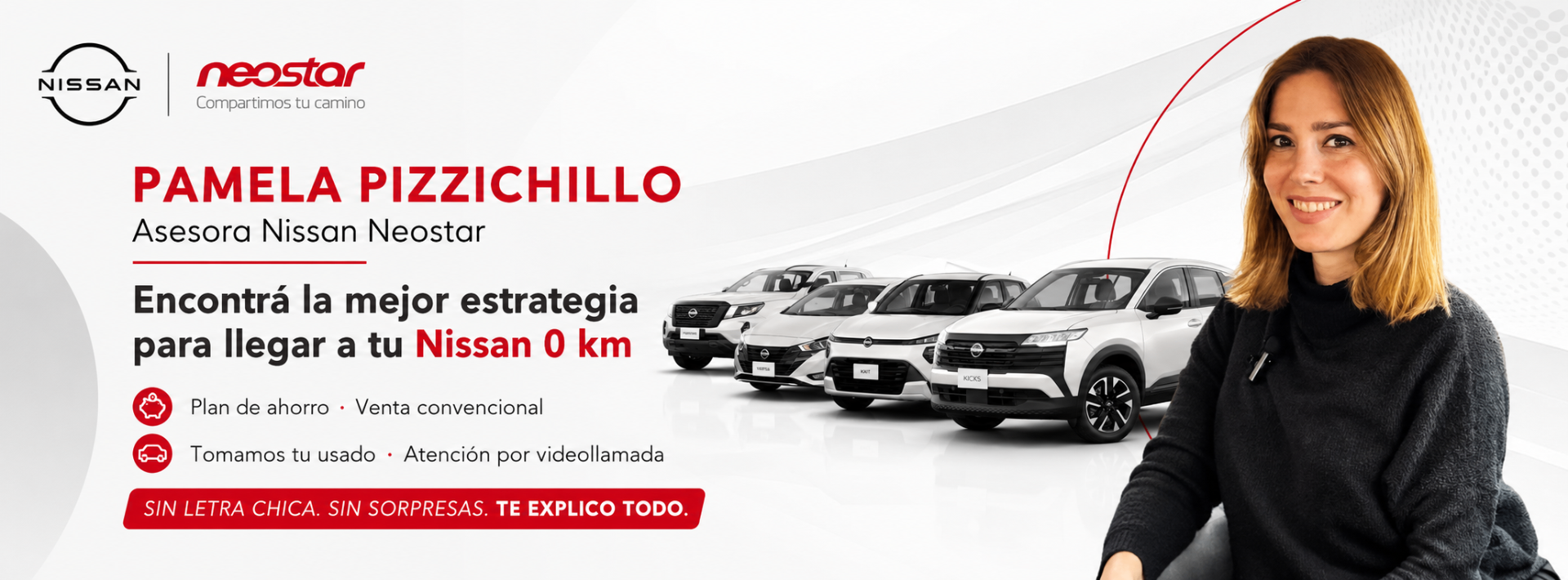 Pamela Pizzichillo - Asesora Nissan Neostar