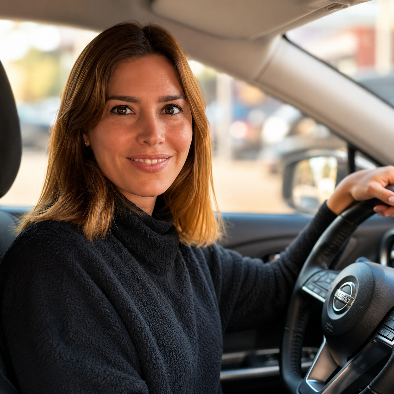Pamela Pizzichillo, asesora comercial Nissan